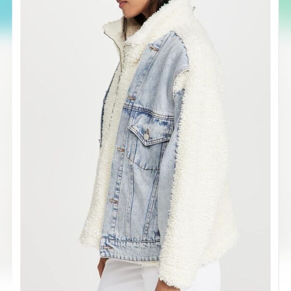 Blank NYC sherpa jacket size S NWT - Picture 4 of 9